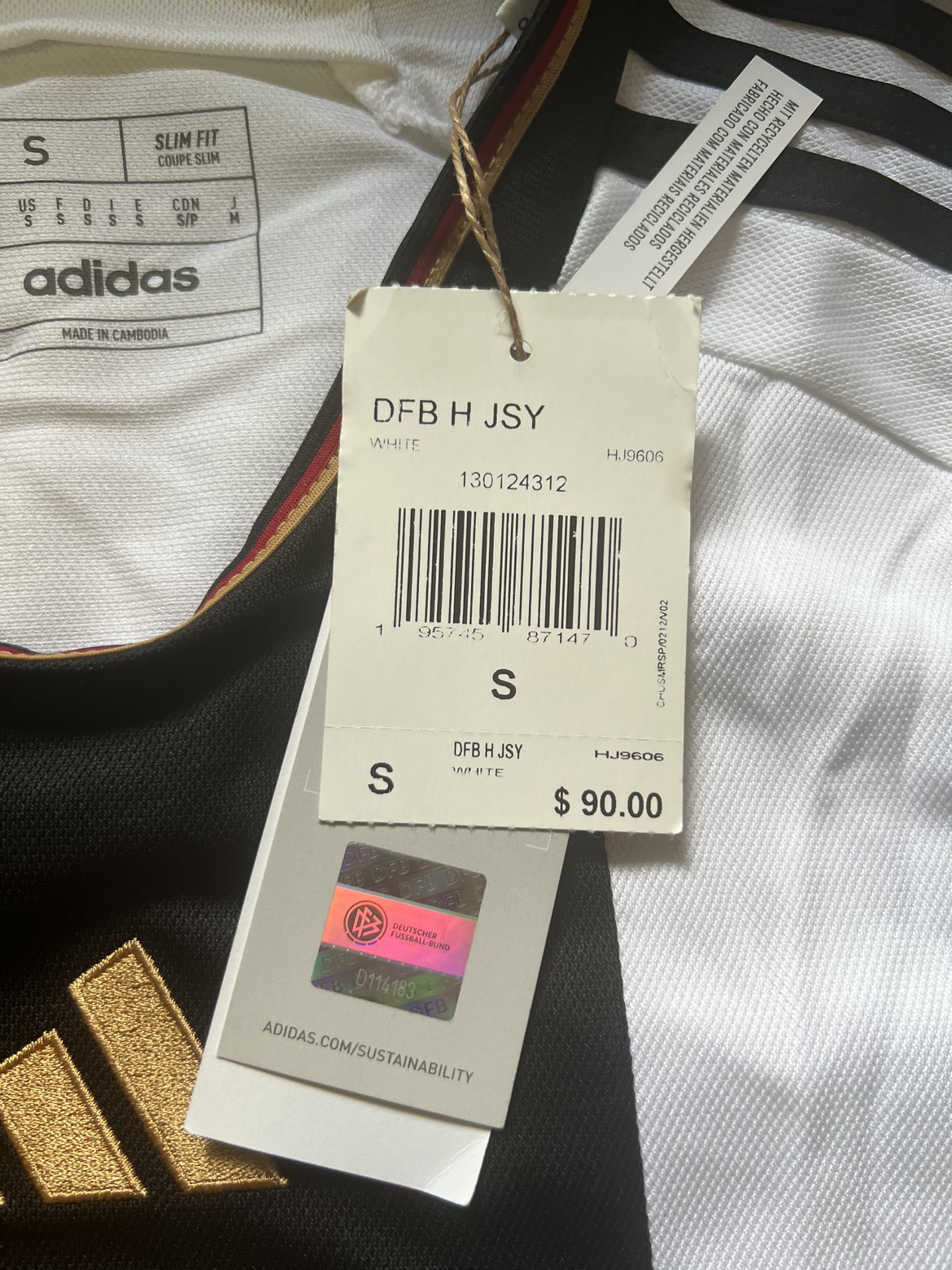 Original Germany football jersey - photo 5