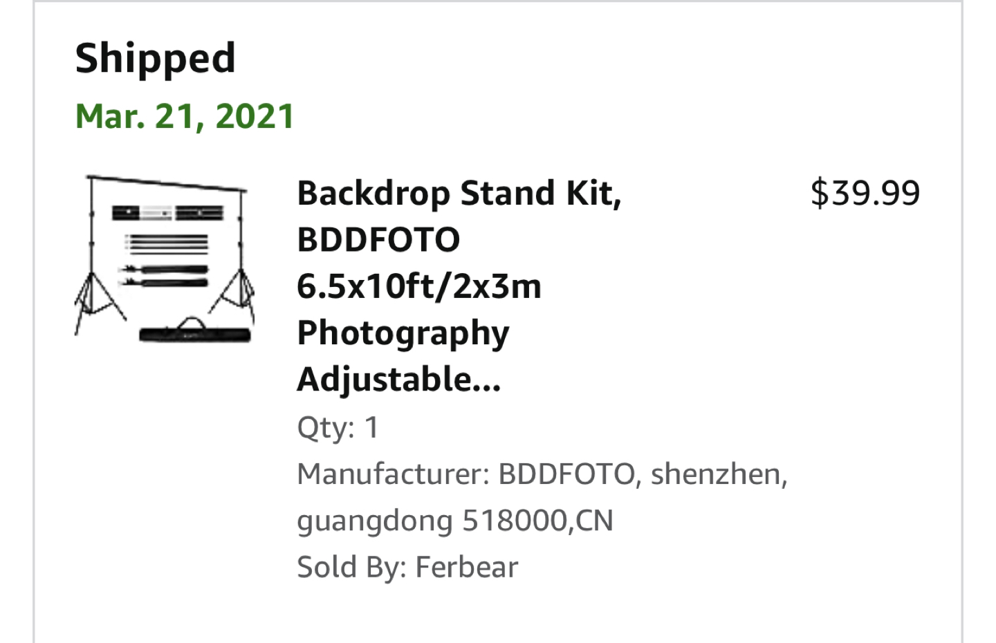 Photography equipment image indicator(6)