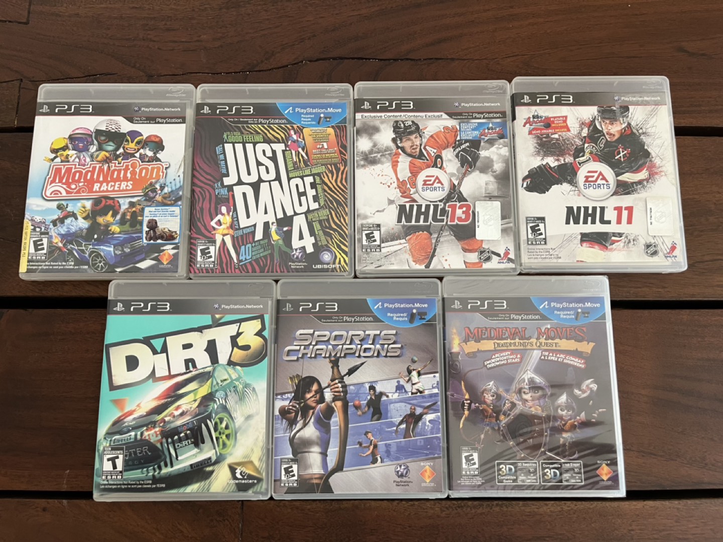 Assorted PS3 video games thumbnail