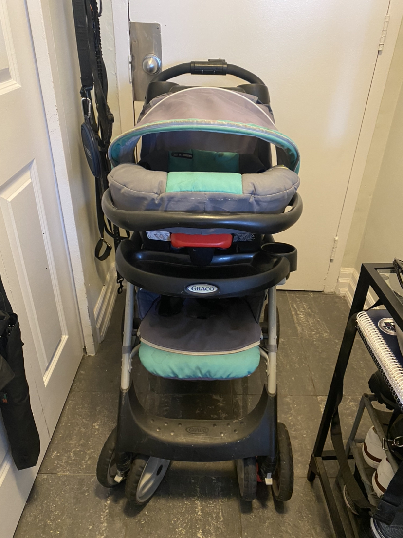 Stroller with car seat - photo 2