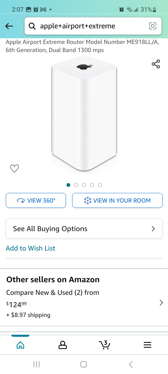 Apple Airport Extreme Router 6th Generation image indicator(5)