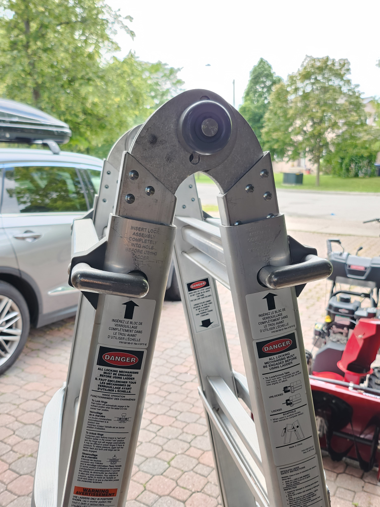 Mastercraft 21ft Aluminum Ladder image indicator(4)