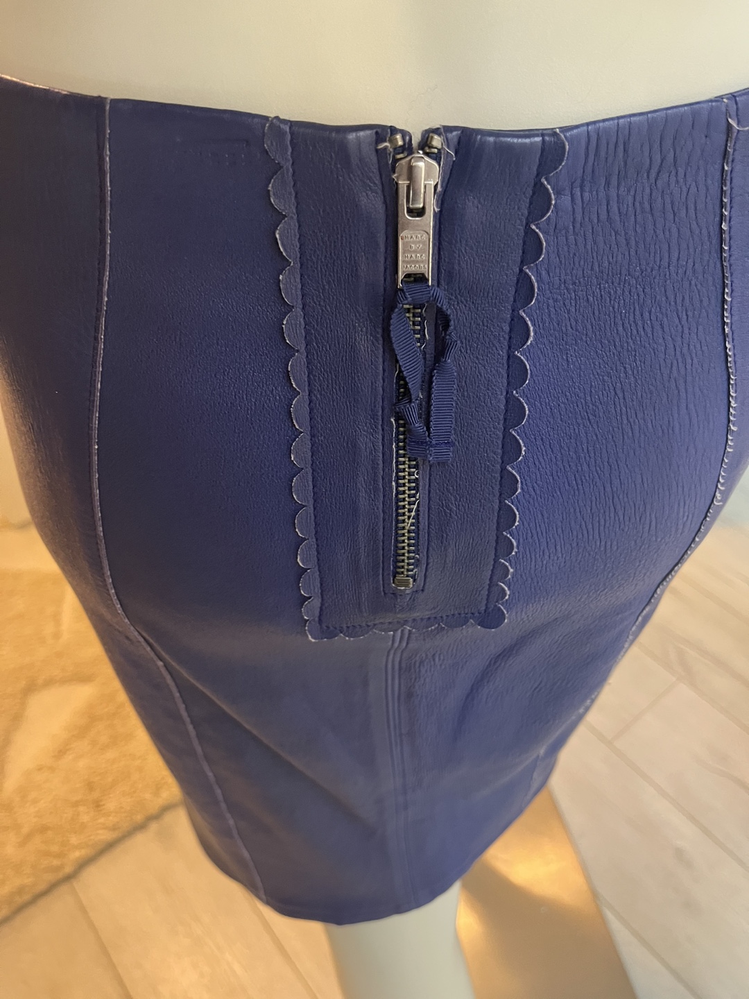 Marc by Marc Jacobs Lamb Leather Skirt image indicator(5)