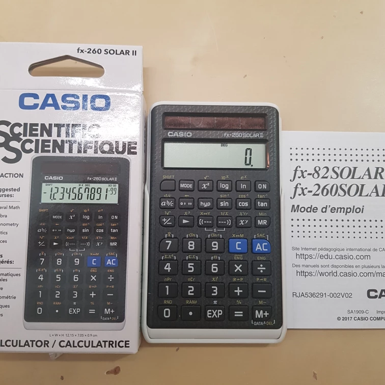 casio scientific calculator