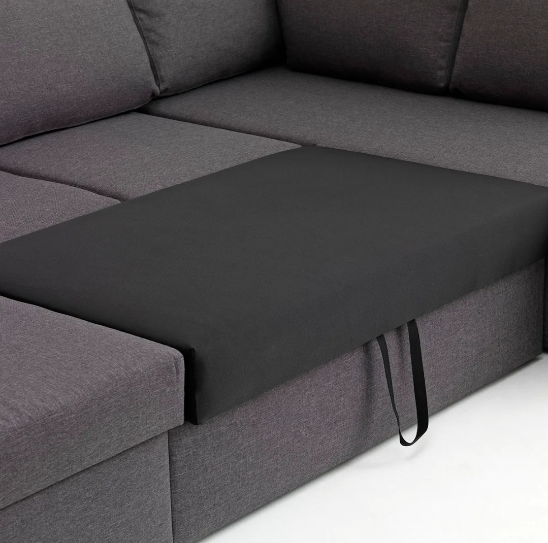 Sectional Sofa Couch bed with storage - photo 2