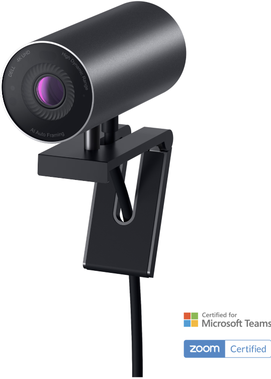 Dell UltraSharp Webcam - WB7022 - 4K UHD *Brand New* thumbnail