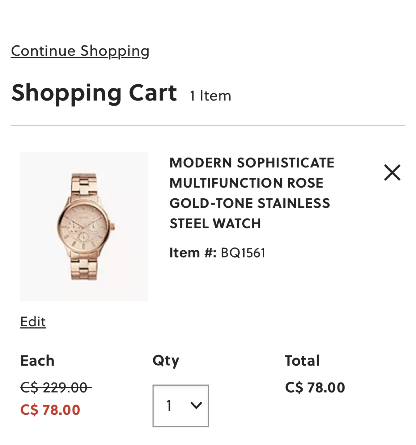Fossil Watch thumbnail