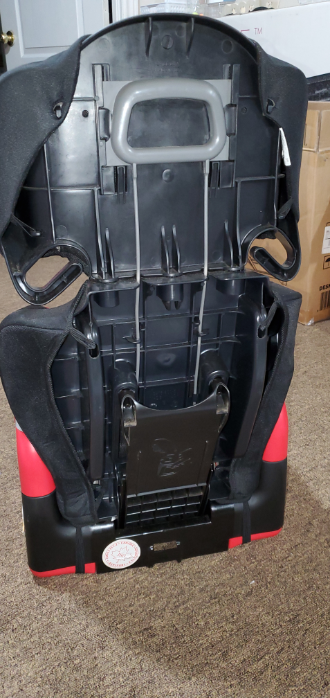 "Evenflo" child car booster seat. - photo 4