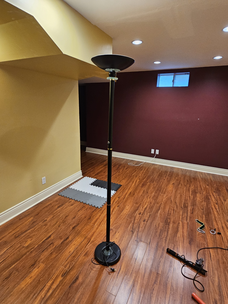 halogen stand up lamp