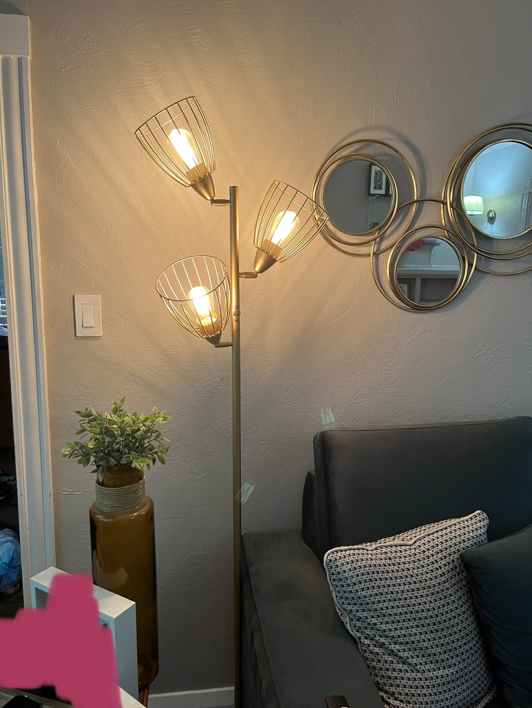 Floor Lamp - Gold