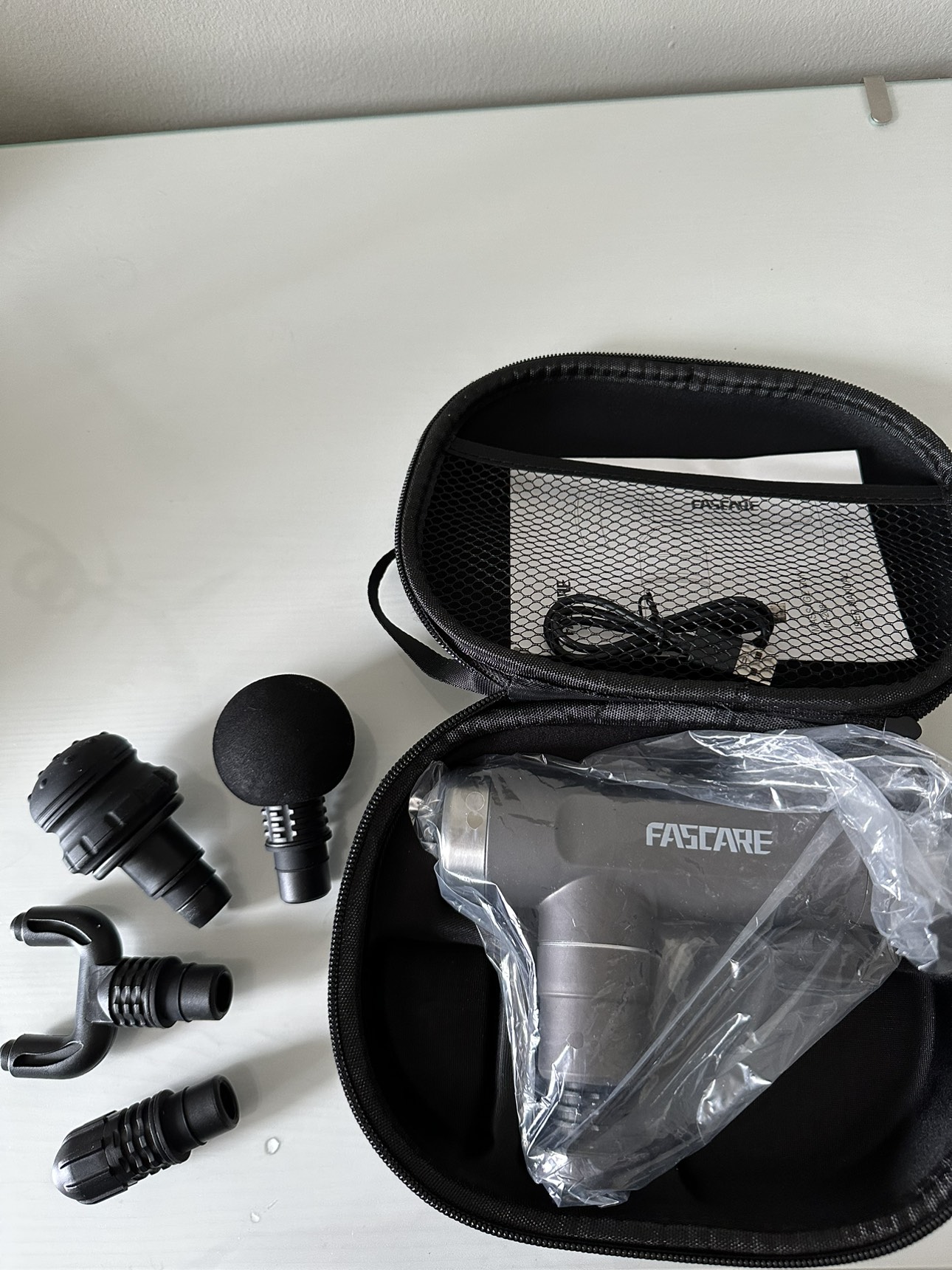 New Mini Massage Gun FASCARE Handheld Pocket-Sized Deep Tissue image indicator(2)