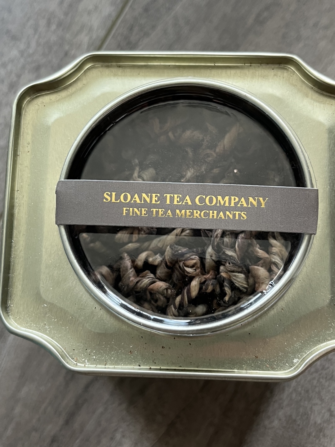 Sloane Jasmine Dragon Green Tea in Tin- BNIB image indicator(2)
