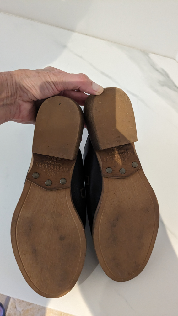 Black mule shoes size 39 - photo 5