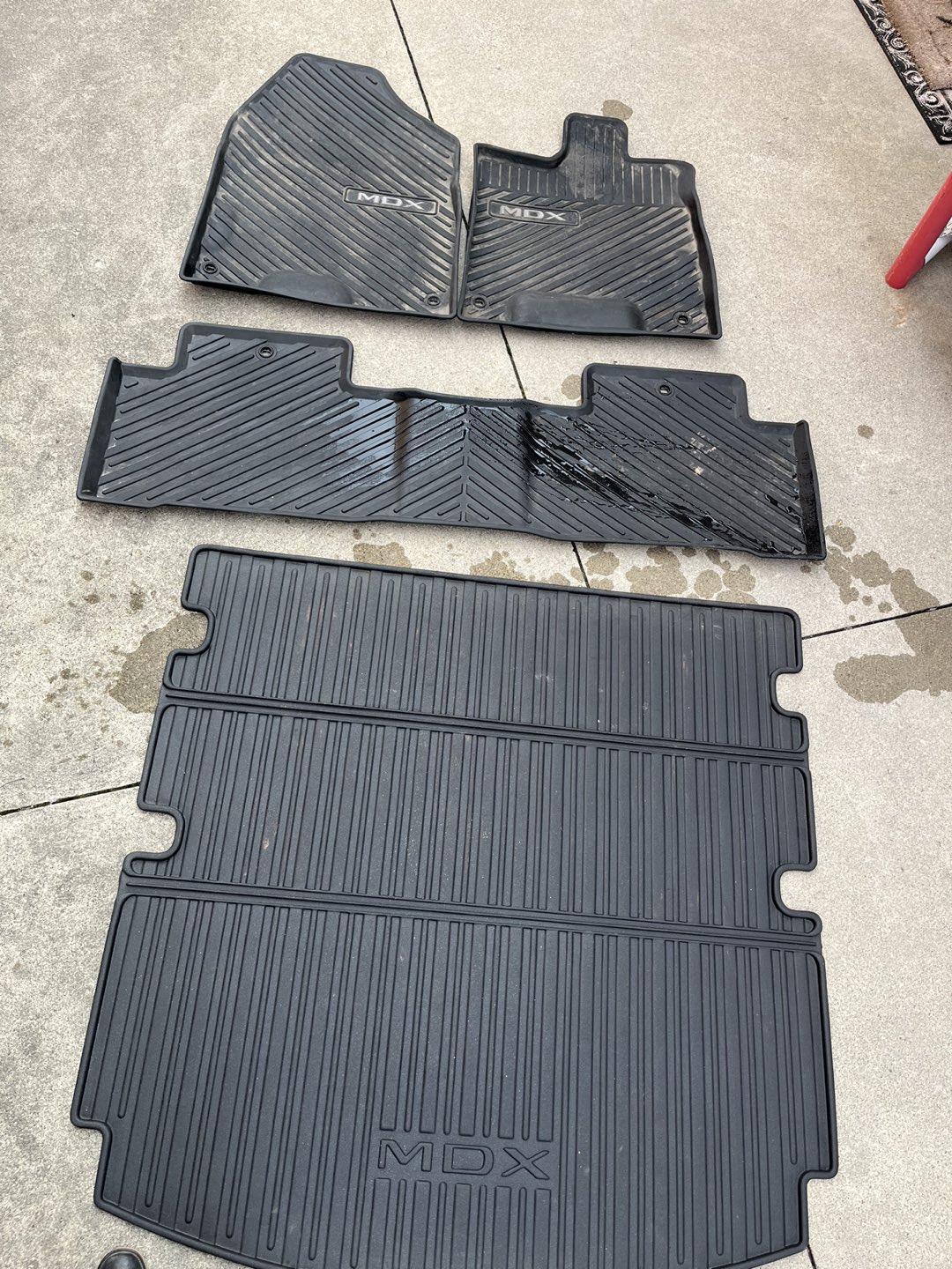 2014 to 2020 mdx rubber mats and cargo may - photo 3