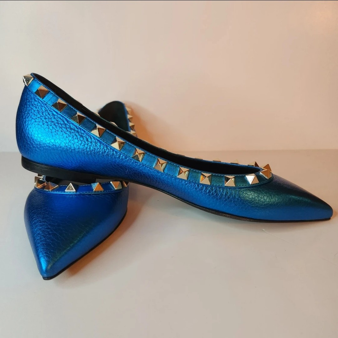 VALENTINO ROCKSTUD SHOES/FLATS NEW AUTHENTIC image indicator(4)