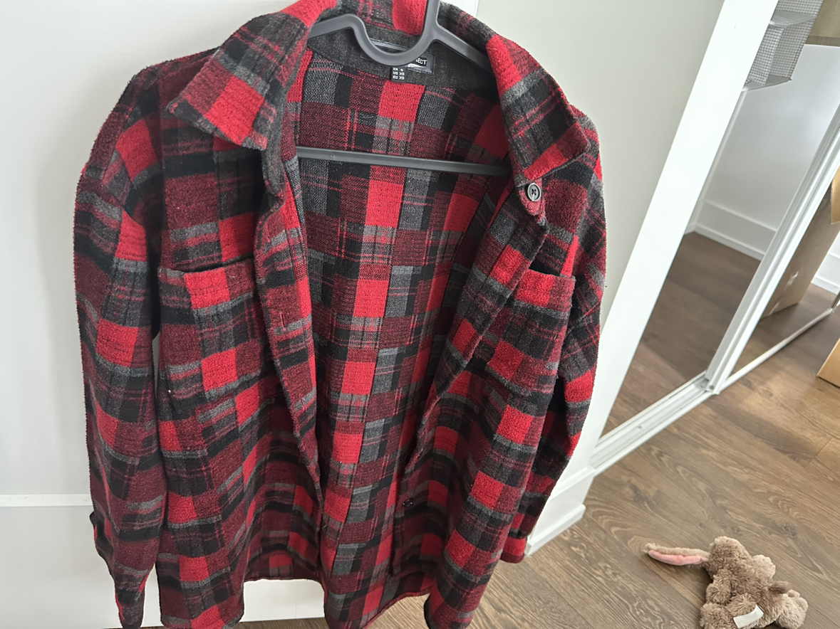 Oversized Shirt Jacket