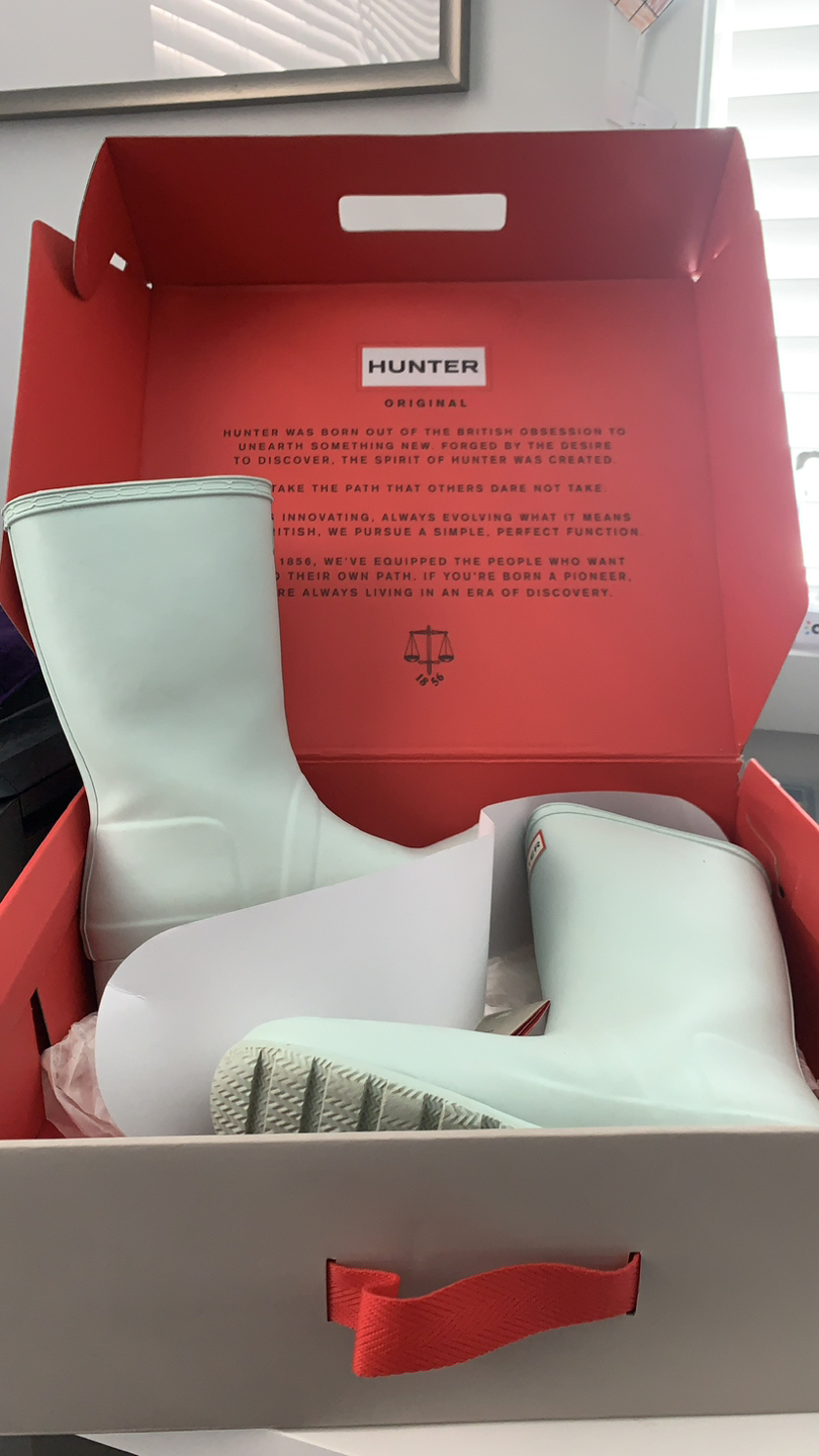 Hunter rain boots thumbnail
