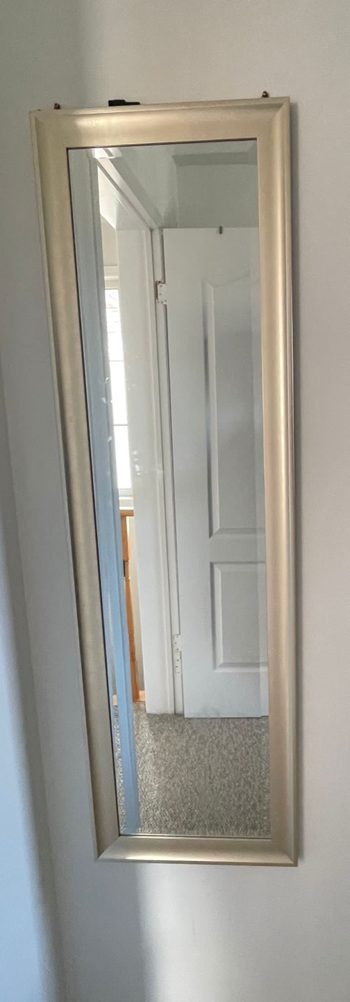 Over the Door Framed Wall 50X14 (Inner Mirror size 48X12) - photo 2