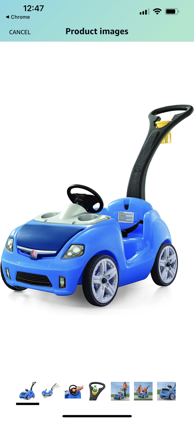 Step 2 Push Car Blue