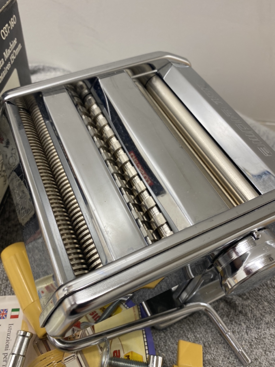 MERCATO Stainless Steel Pasta Maker image indicator(3)