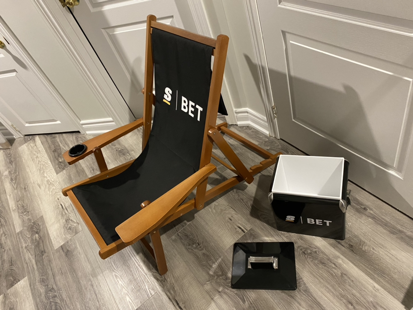 BRAND NEW backyard lounger + cooler thumbnail