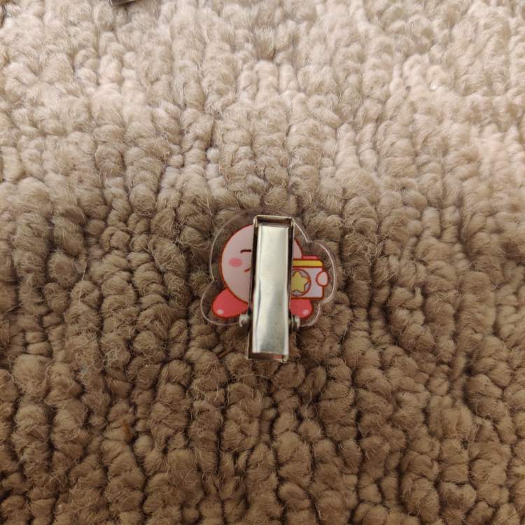 Handmade mini Kirby clips image indicator(4)