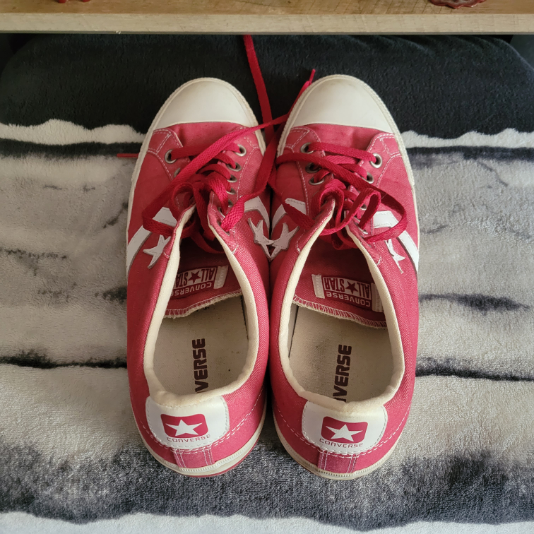Converse All☆Star Size 10 Red worn once - photo 5