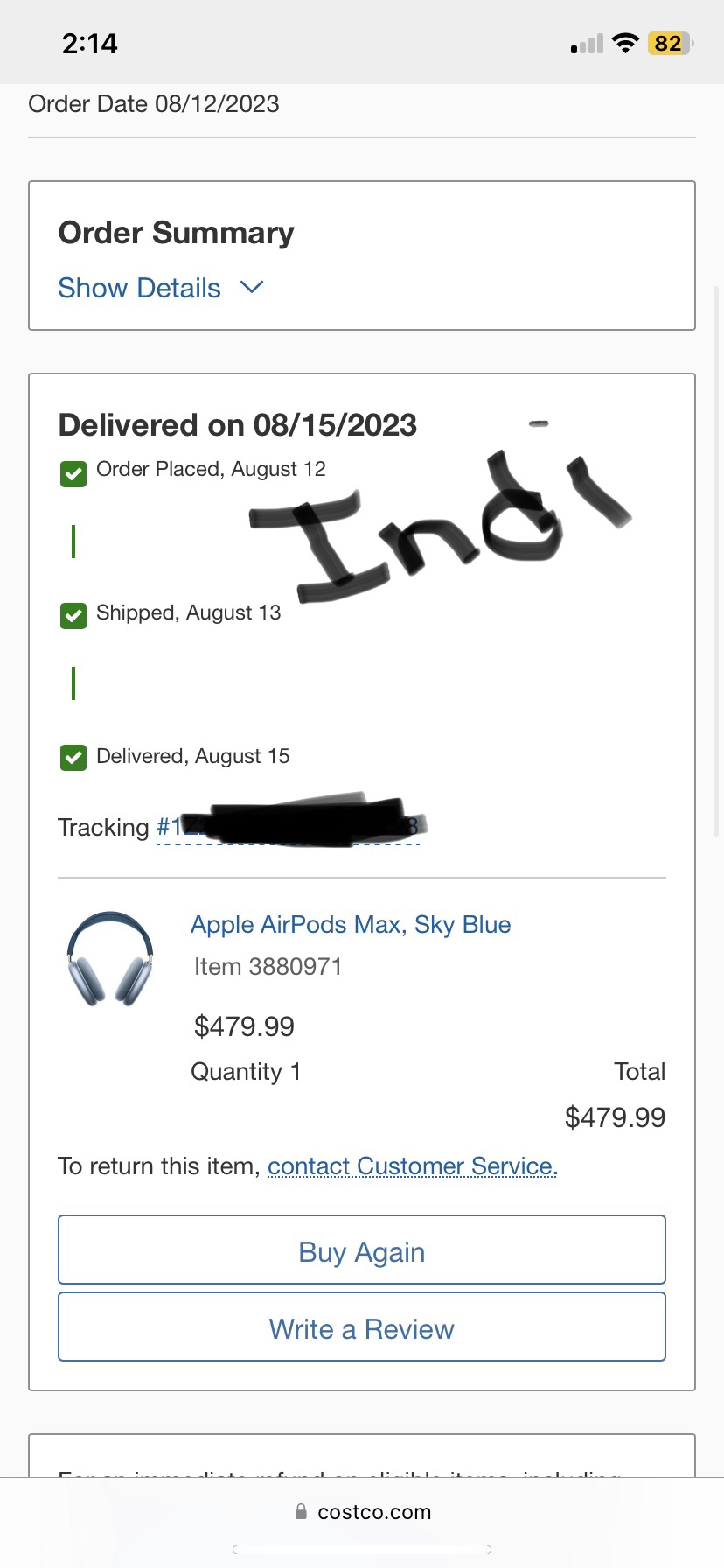 Apple Airpods Max Sky Blue - photo 4