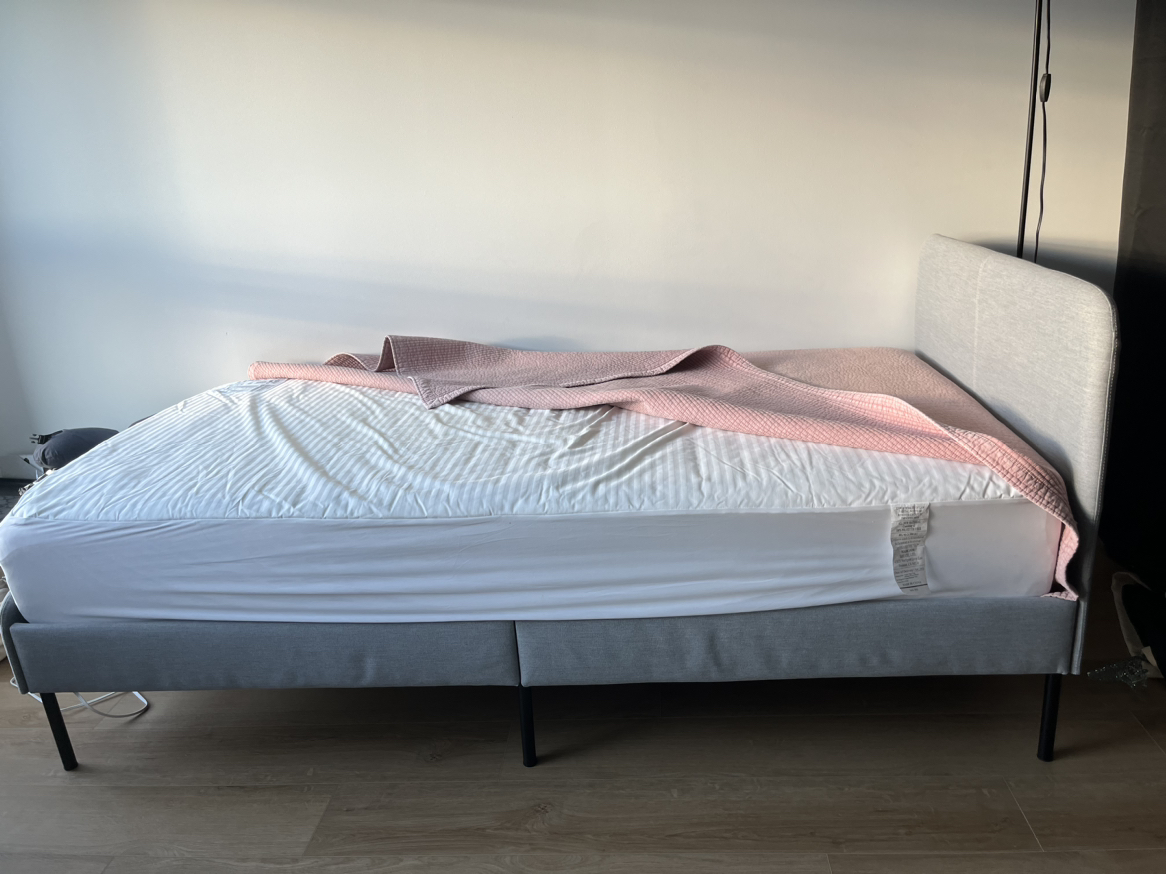 Ikea bed frame with mattress(~8/27) - photo 5