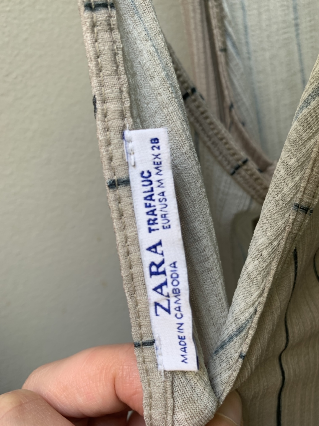Zara jumpsuit, like new image indicator(5)