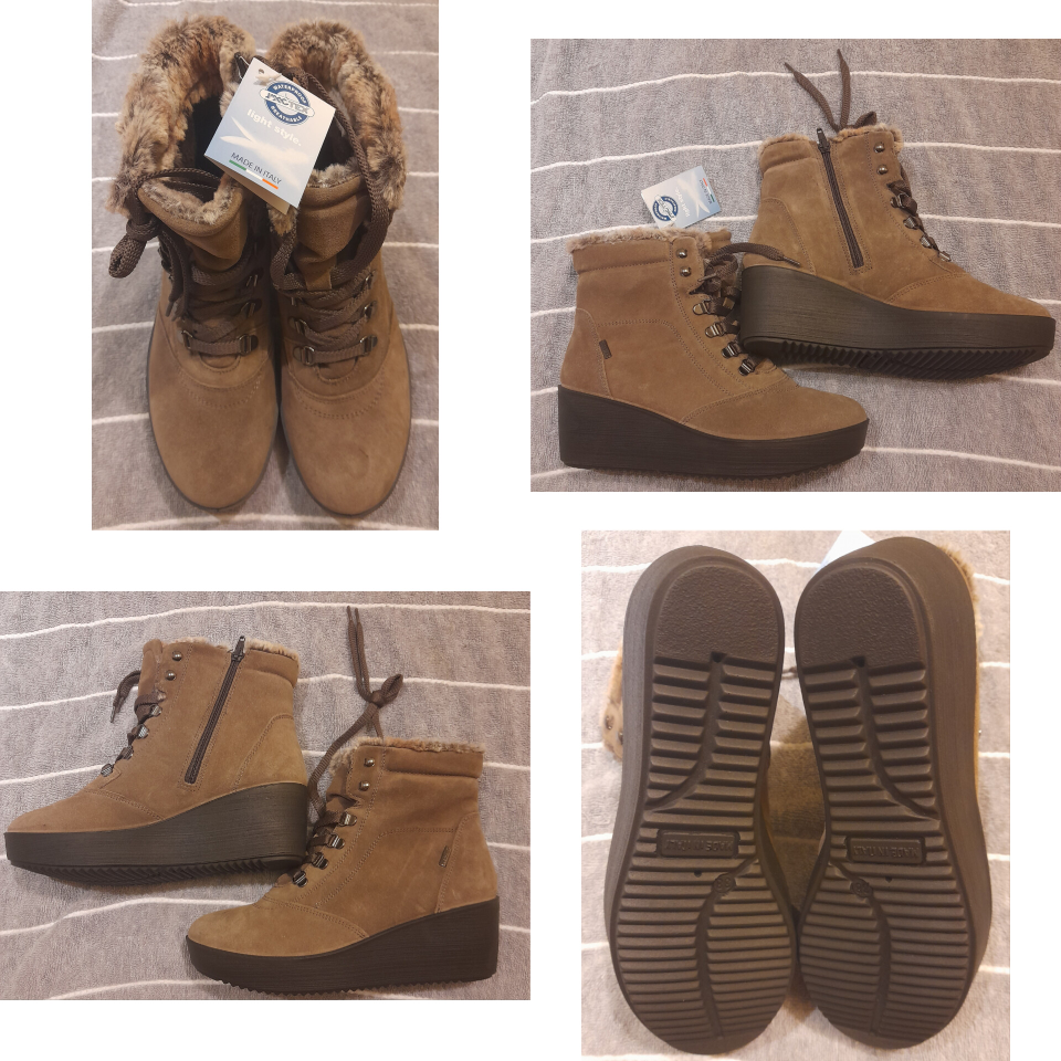 Women's BNWTT IMAC Size 7 Suede Winter Boots