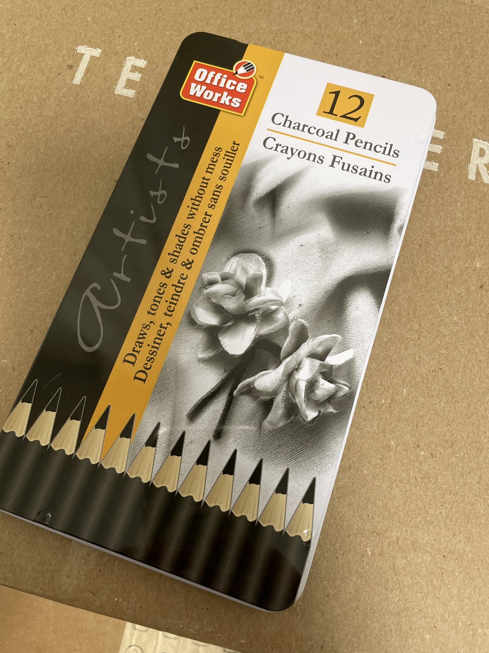 Charcoal pencils thumbnail