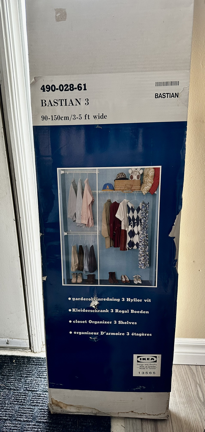 Closet Organizer 3 shelf thumbnail