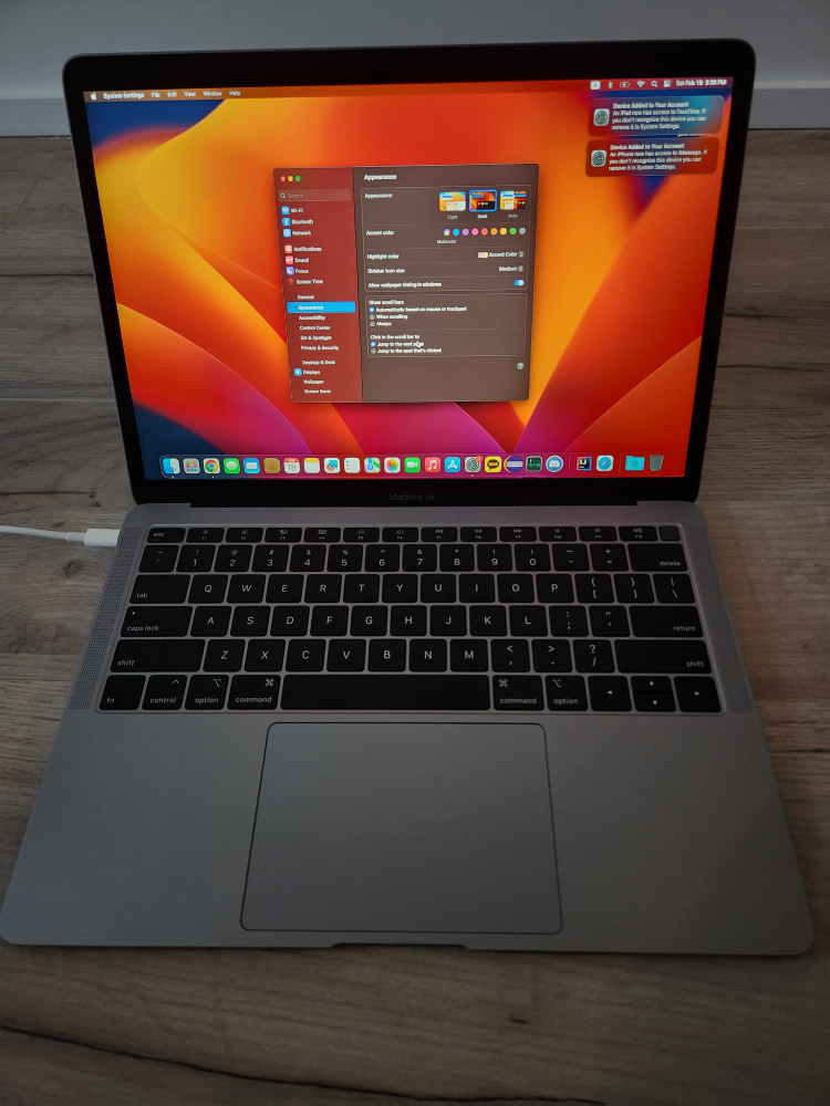 selling 2019 macbook air