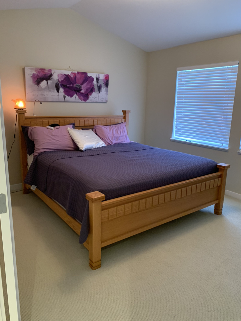 King Size Bed Frame and Box Spring