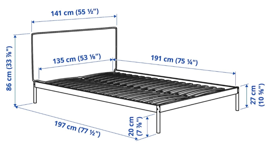 Ikea Kleppstad Bedframe image indicator(3)