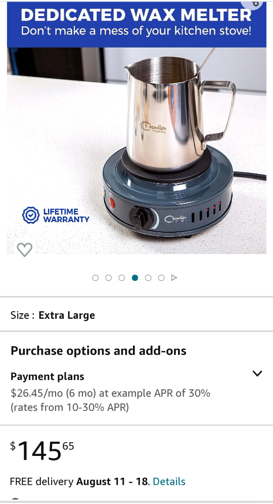 New Candle Making Kit with Electric hot plate image indicator(2)