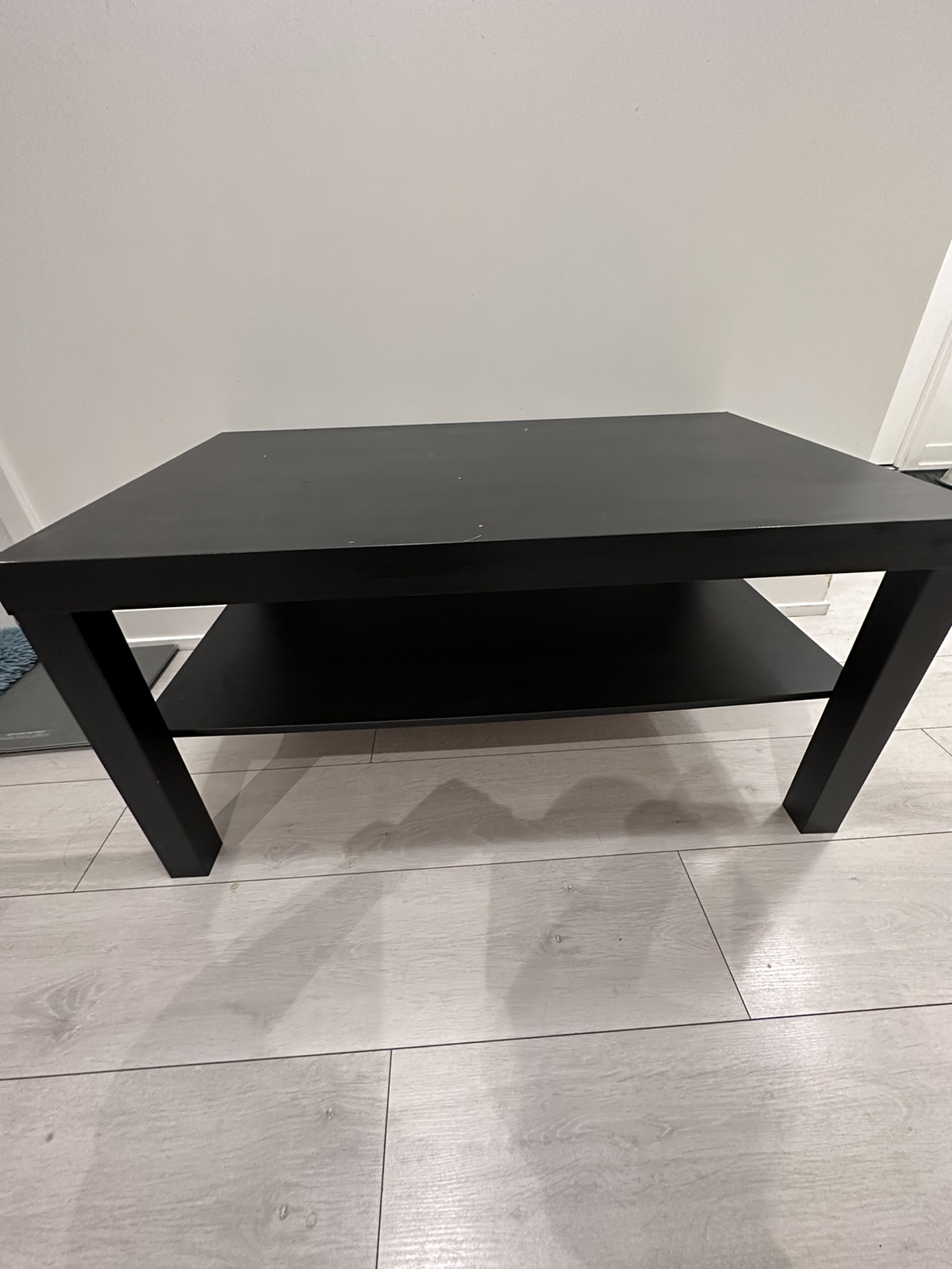 LACK coffee table, Black/Brown - photo 4