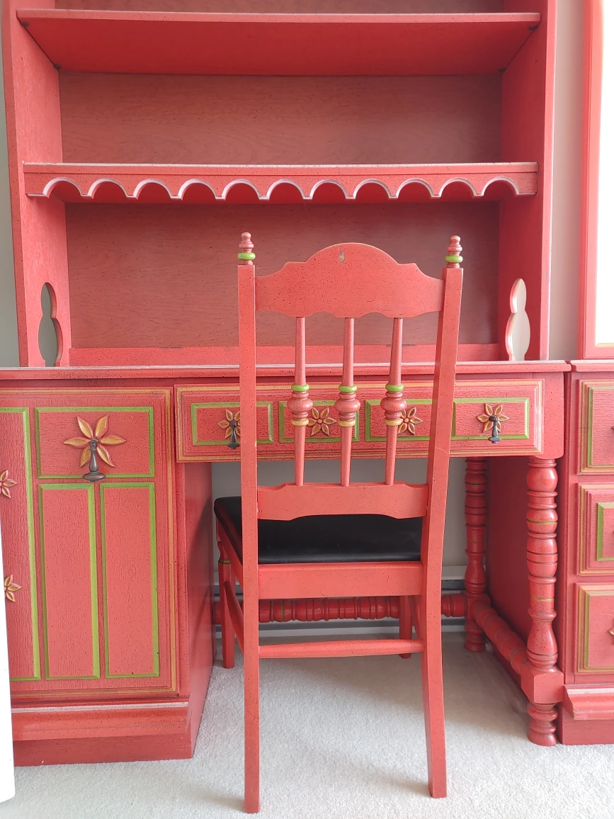 antique dresser+desk set - photo 3
