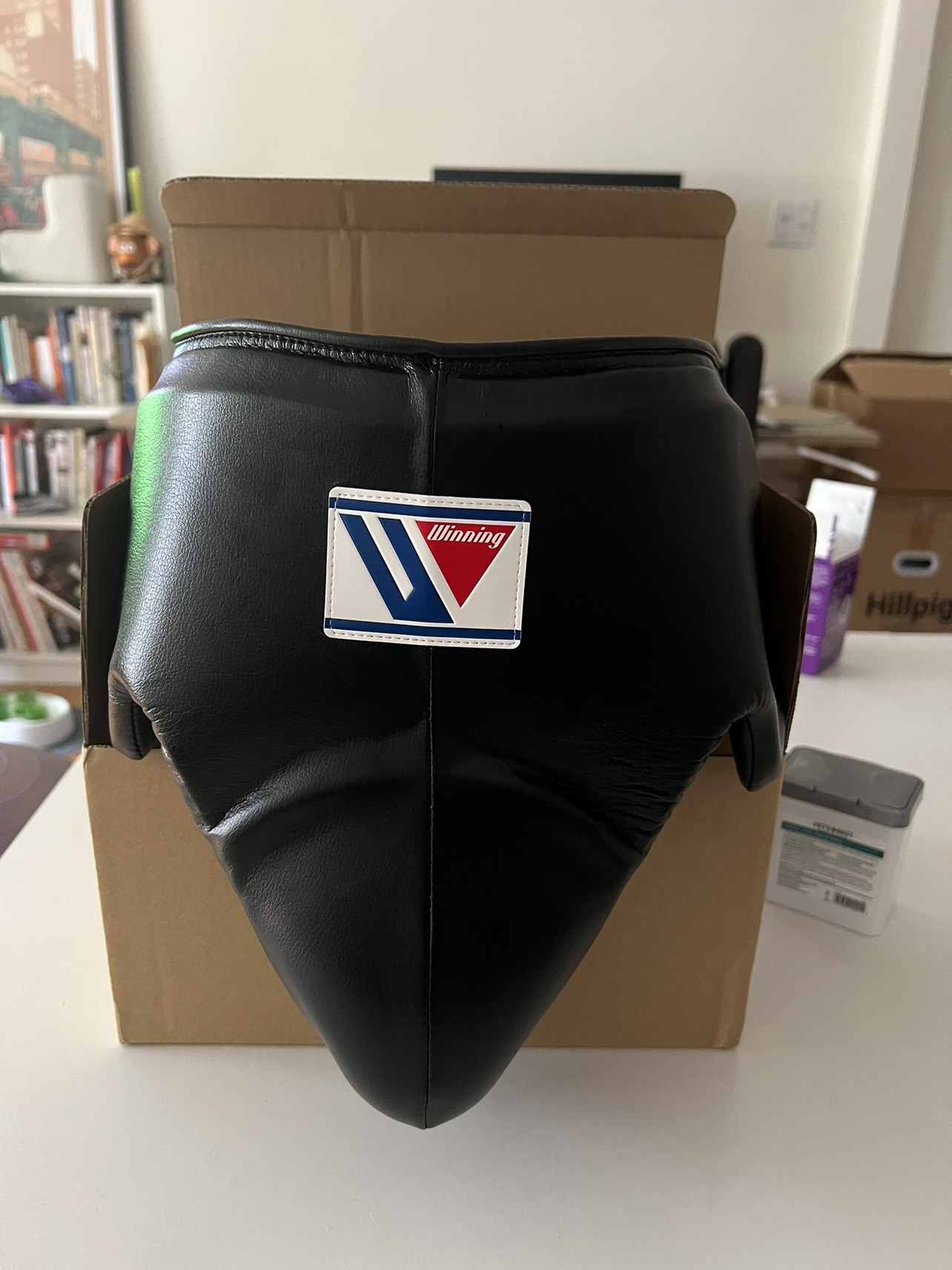 Brand new Winning black groin guard M