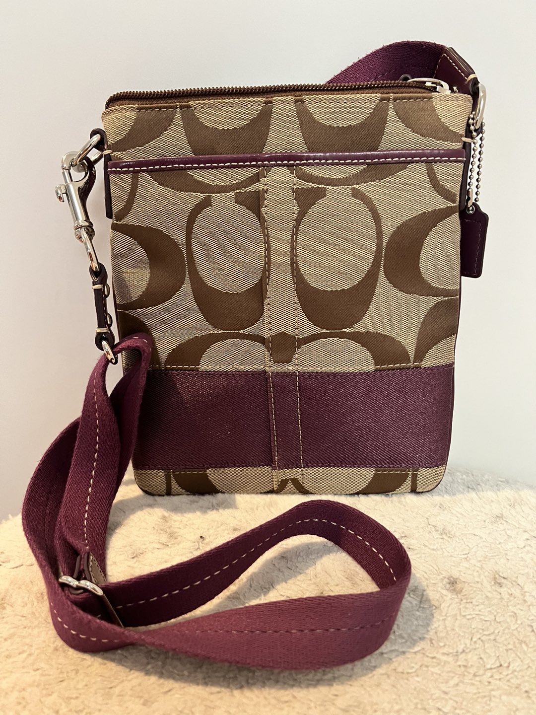 Coach crossbody messenger bag thumbnail