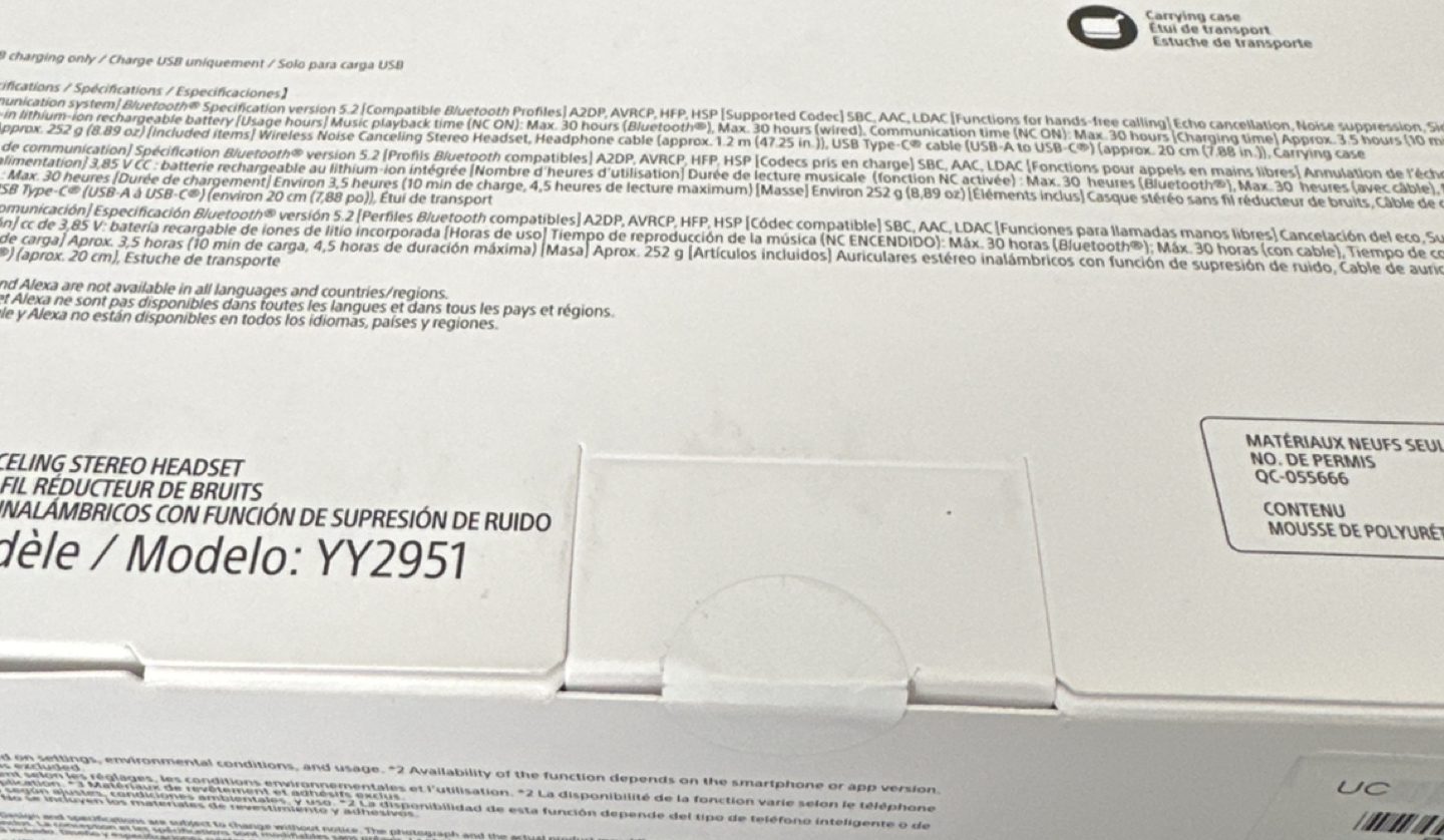 Sony extra bass wireless headphones WH-XB910N - photo 3