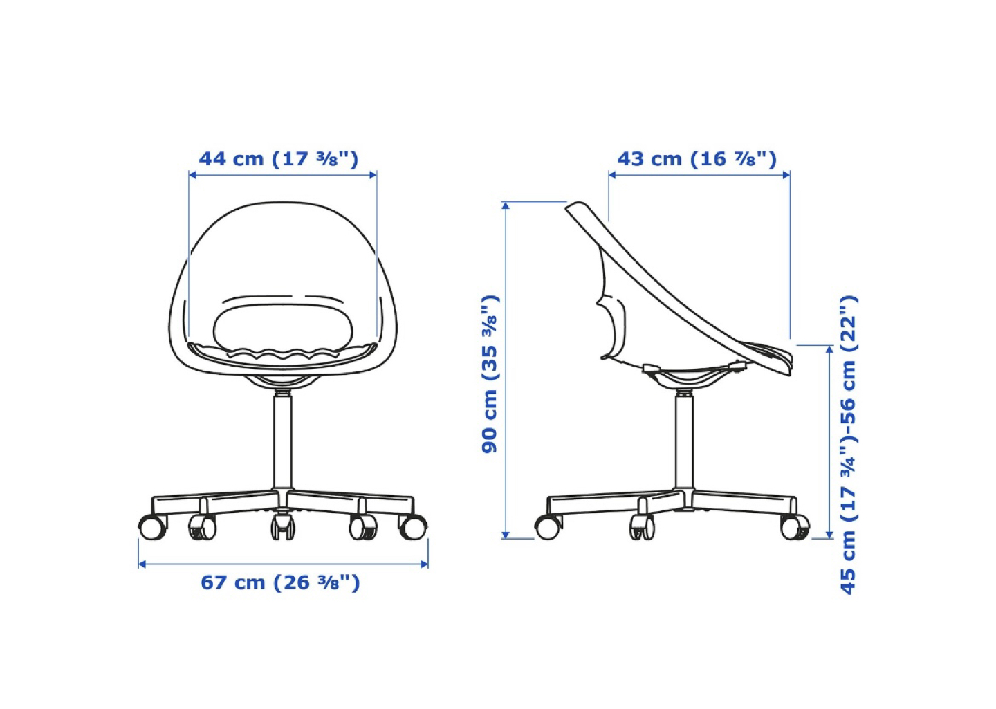 Ikea Swivel Chair with pad image indicator(3)