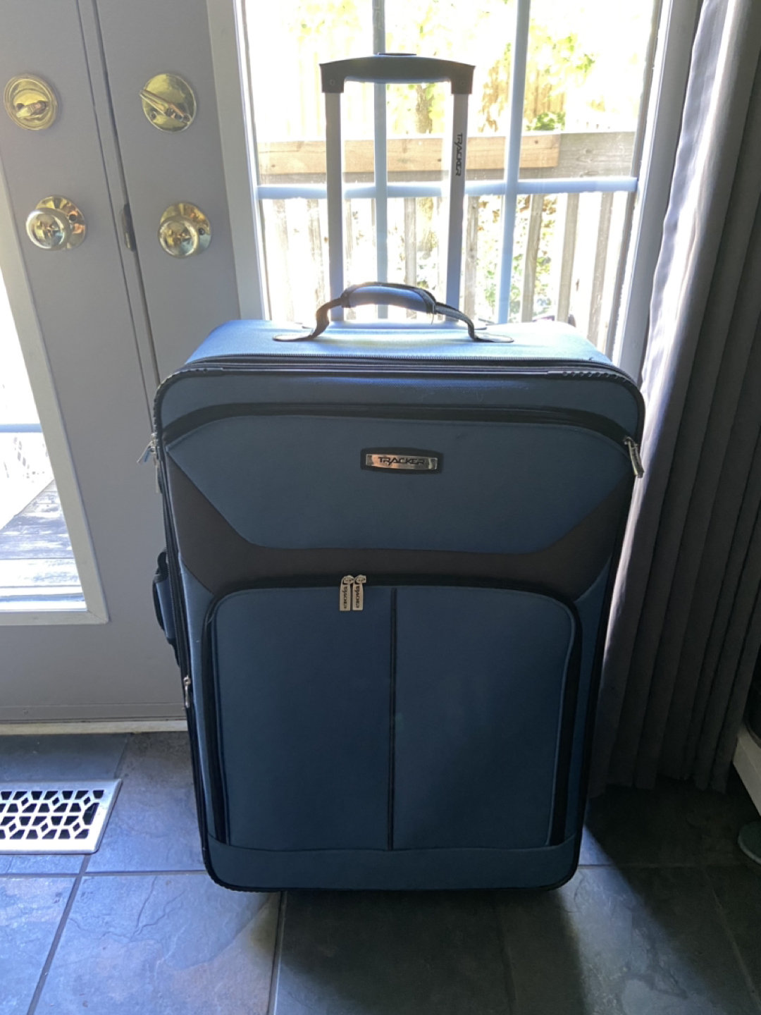 Tracker Rolling Luggage - blue - photo 5