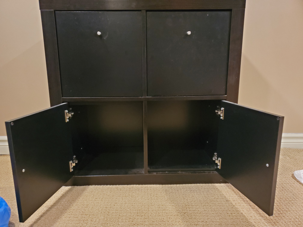 Black Ikea 4 Drawer Cabinet - photo 3