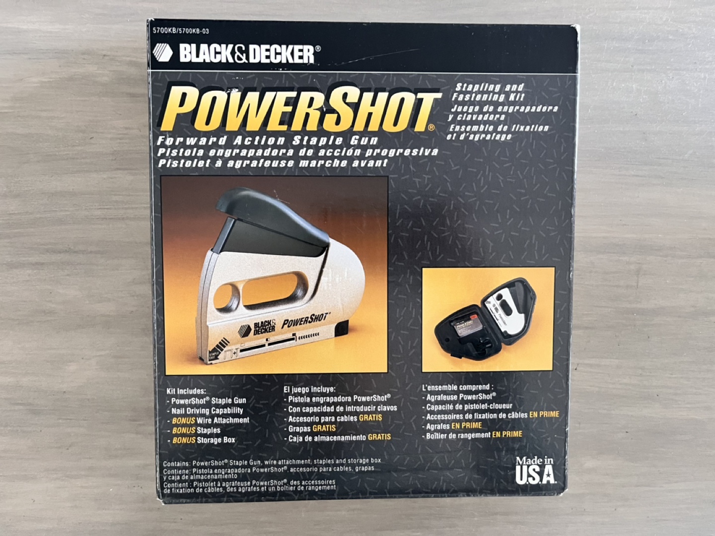 Black and Decker PowerShot Staple Gun