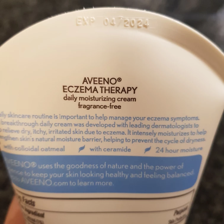 Aveeno eczema therapy cream NEW image indicator(3)