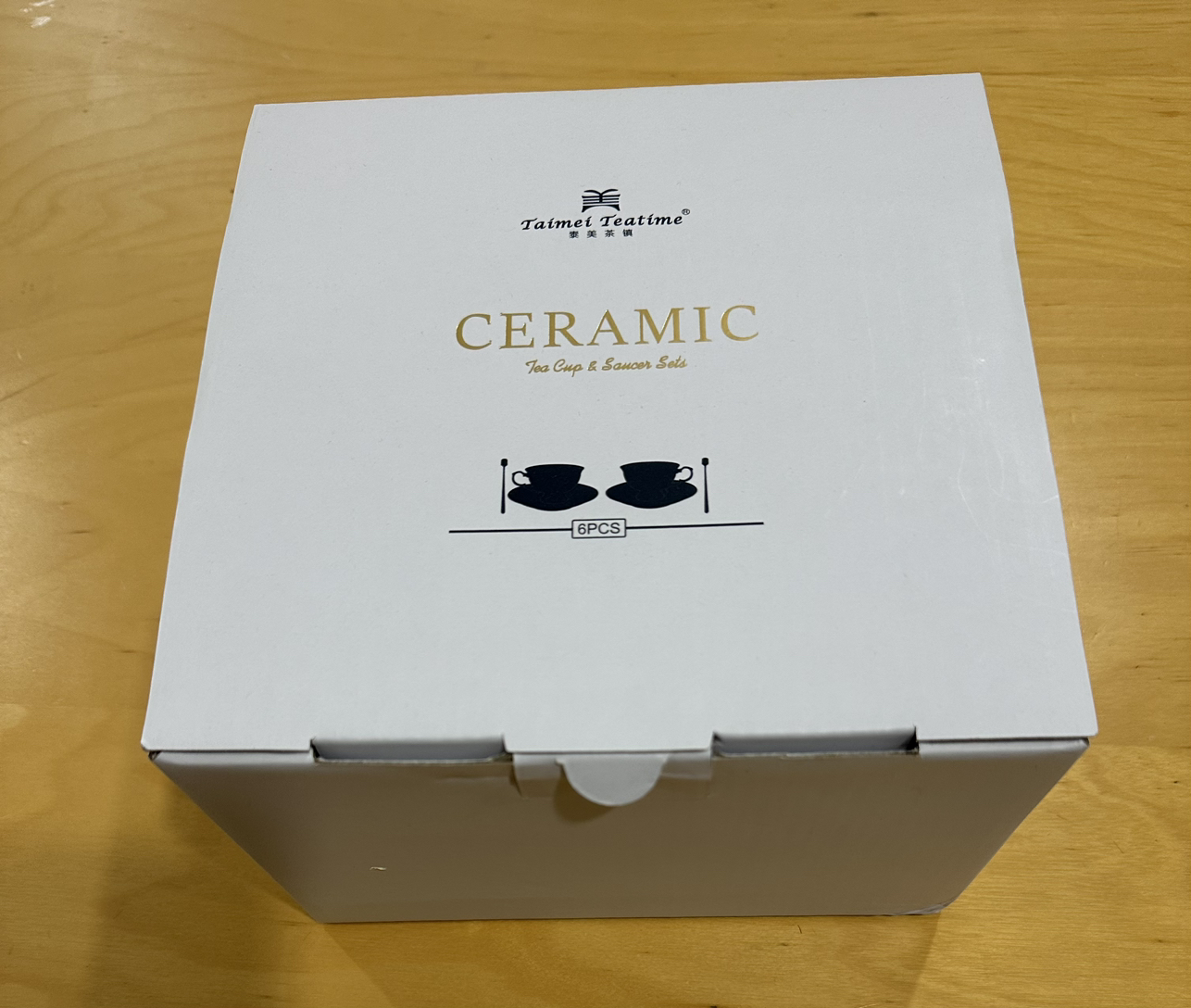 Taimei Teatime Ceramic Tea Cup Set - NEW - photo 3