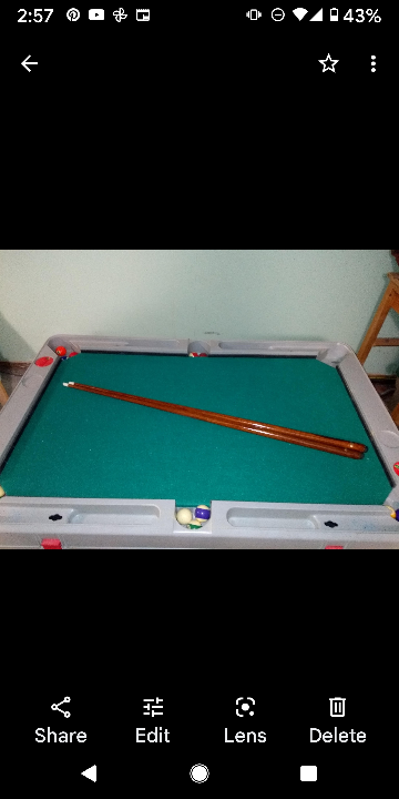 mini pool table