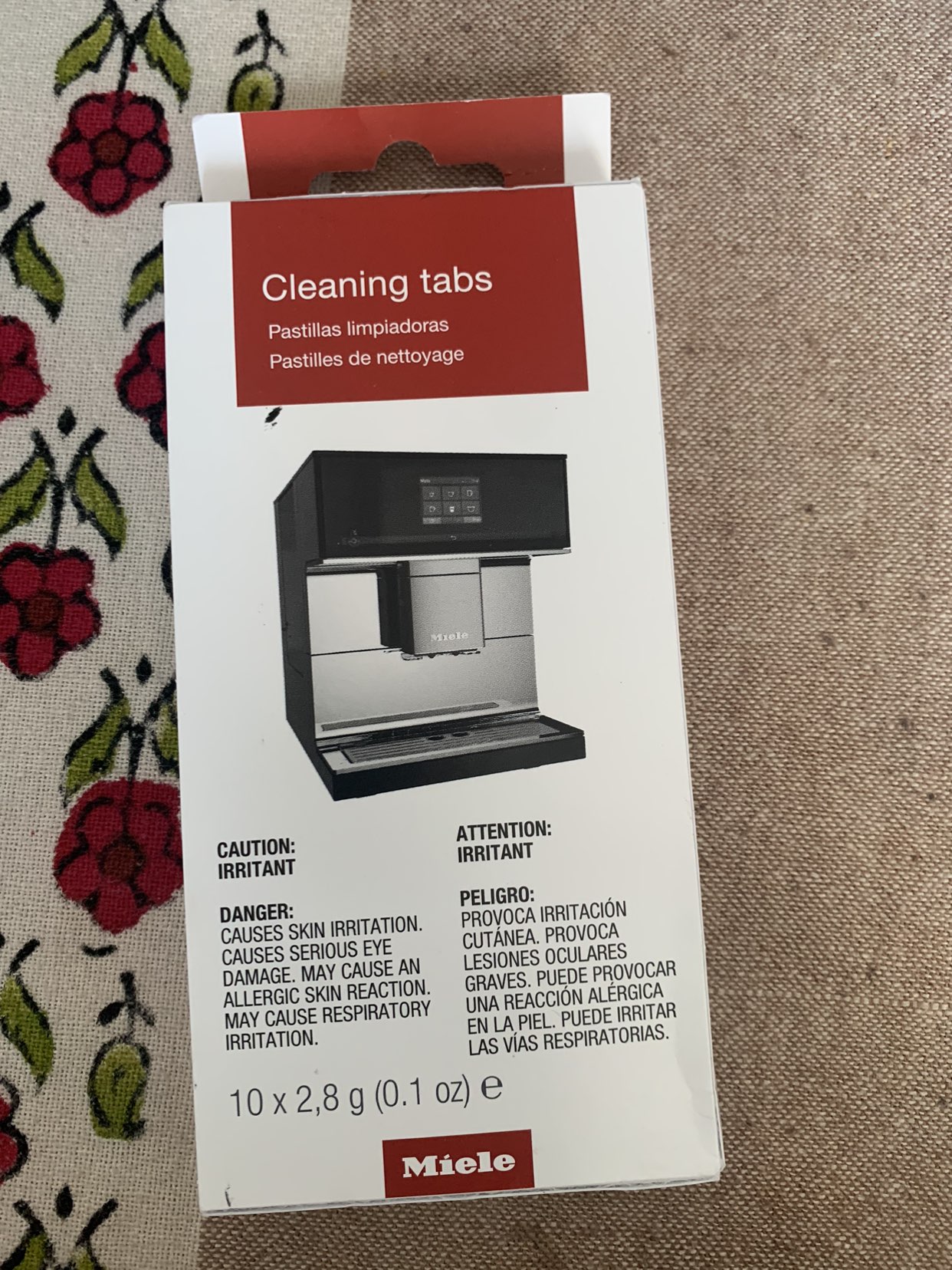 miele Cleaning tablets for coffee machines